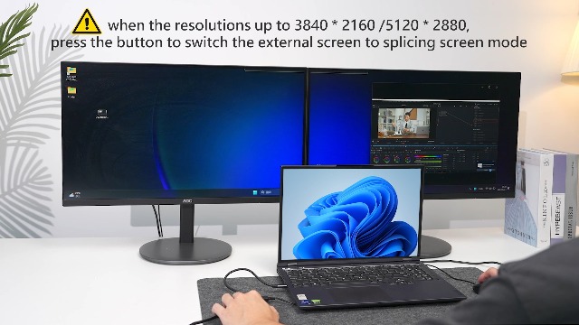 Amazon | USB CドッキングステーションHDMI2つ【MOKIN 2*HDMI二画面